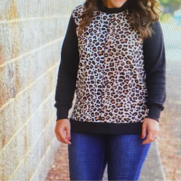 Ricrac and Ruffles Leopard Tunic- New - Picture 2 of 4